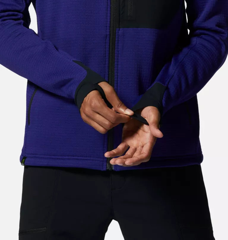 Men's Polartec® Power Grid™ Full Zip Hoody