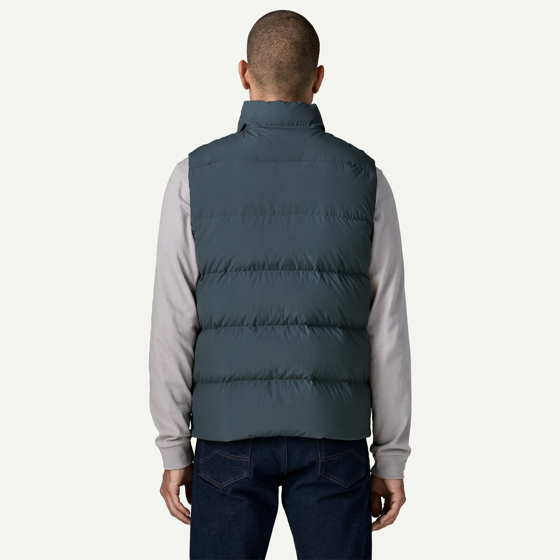 Men's Sisar Down Vest - Summit Blue