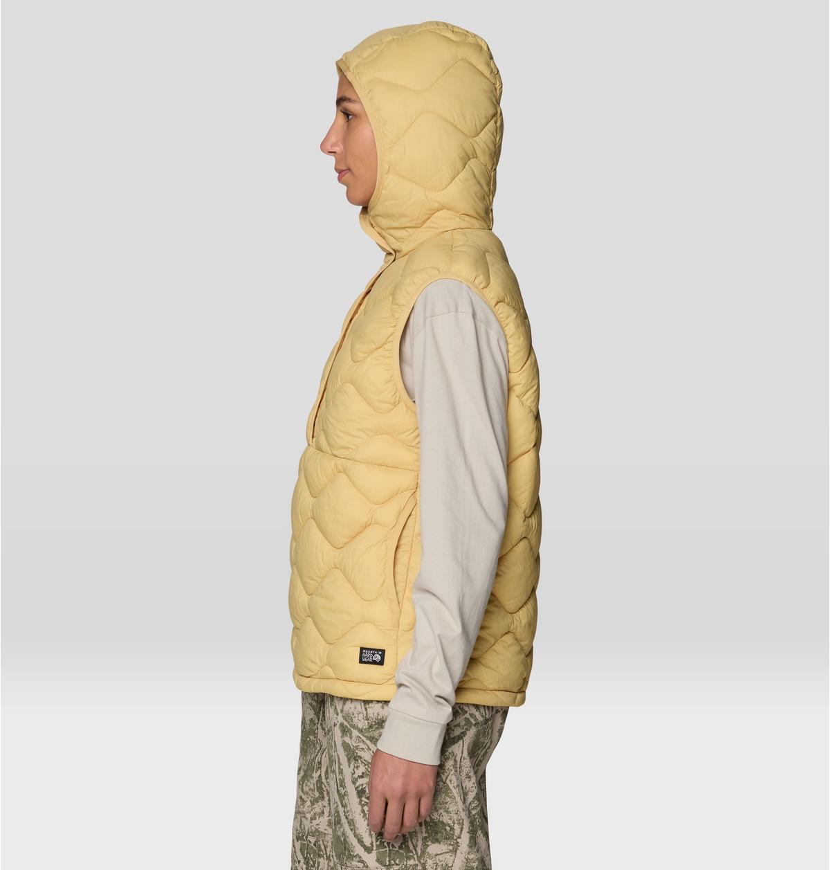 Women's Seek Out Snap Neck Vest in Prairie, image 3