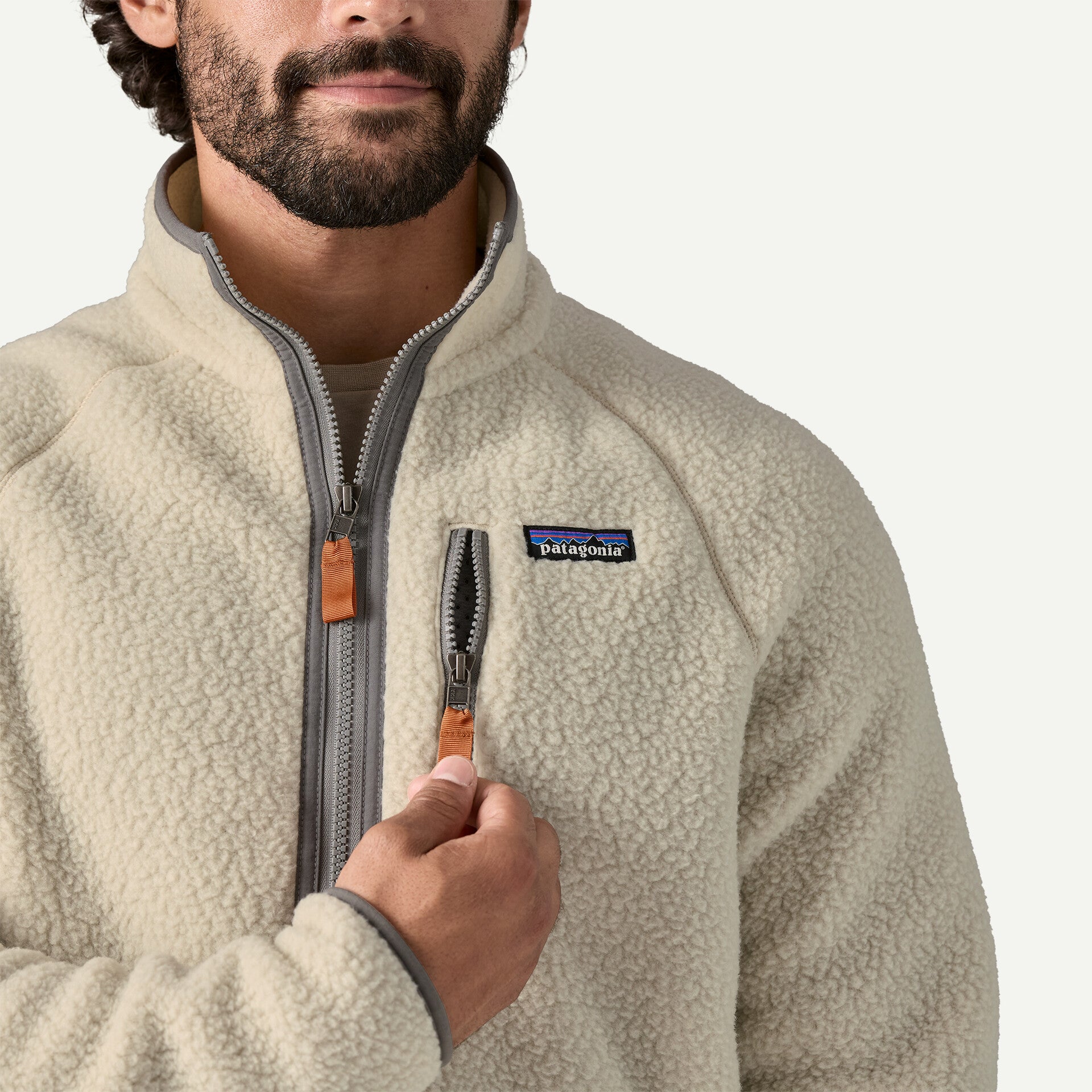 Men's Retro Pile Fleece Jacket