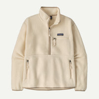 Women's Retro Pile Marsupial Fleece Pullover - Natural