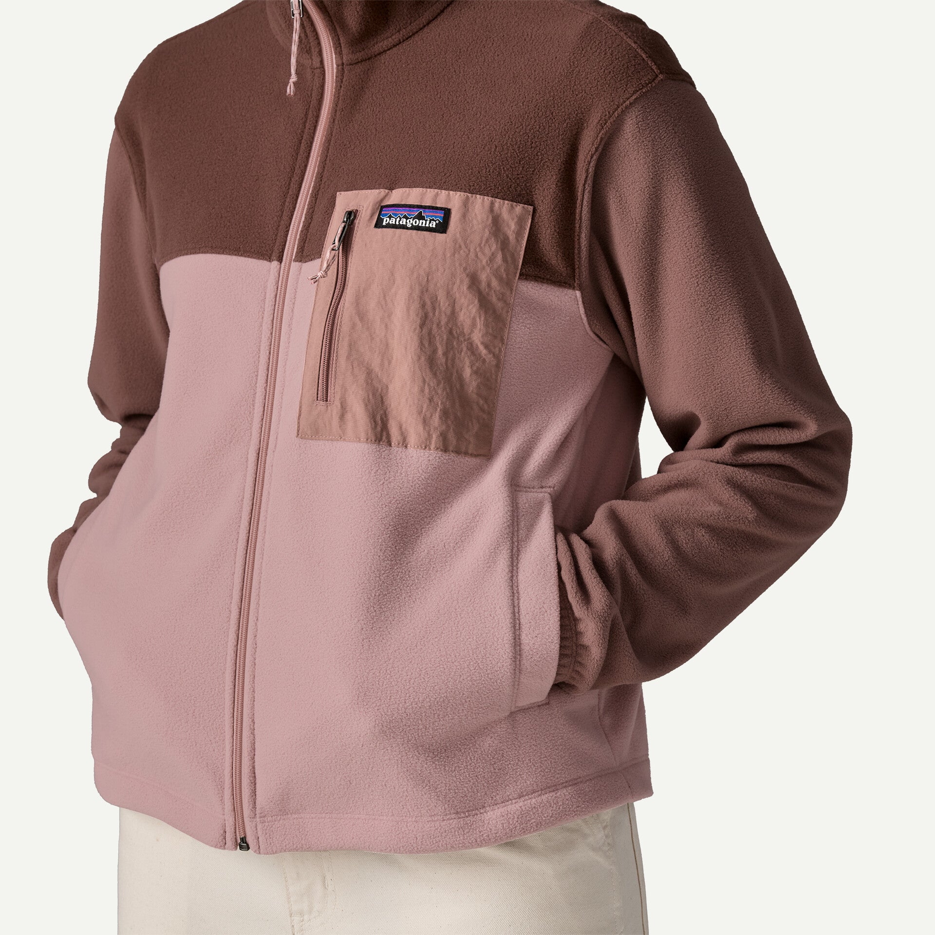 Women's Micro D® Fleece Patch Pocket Jacket