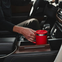 Yeti Rambler 20 oz Travel Straw Mug handle