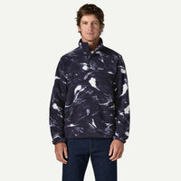 Men's Lightweight Synchilla® Snap-T® Fleece Pullover - Polar Breeze: Sunken Blue
