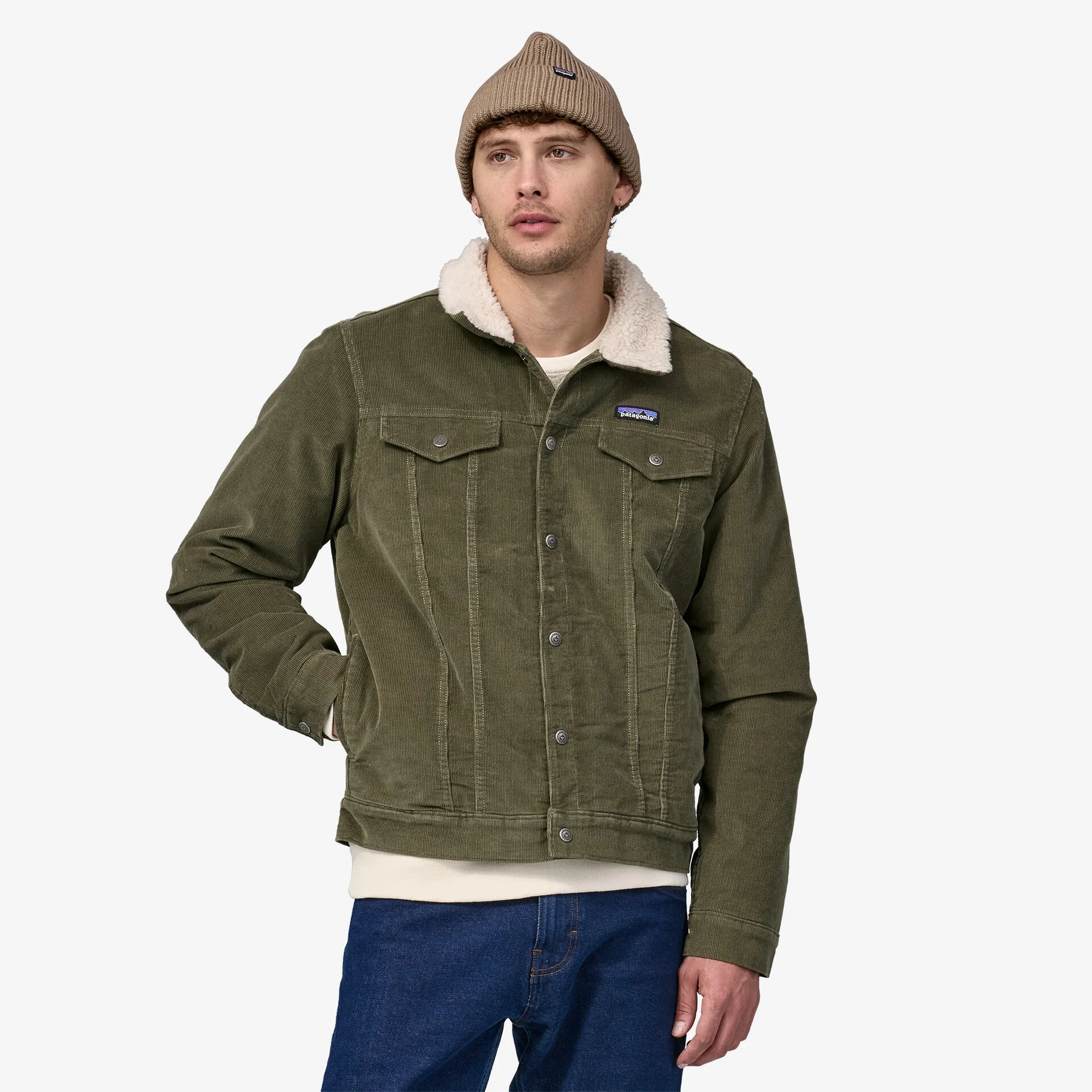 Men's Pile-Lined Trucker Jacket