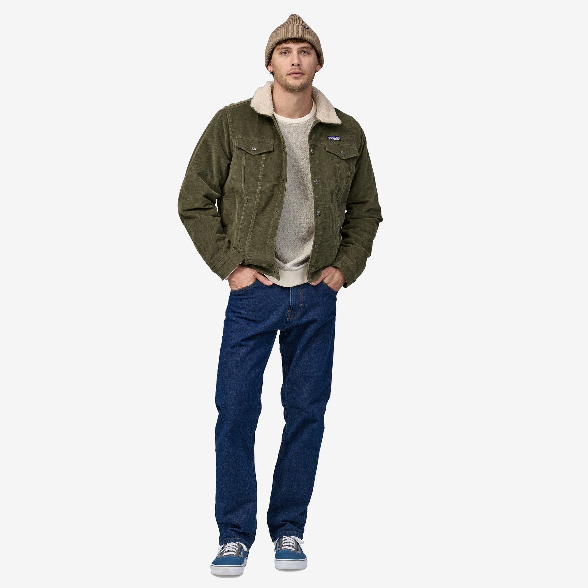 Men's Pile-Lined Trucker Jacket