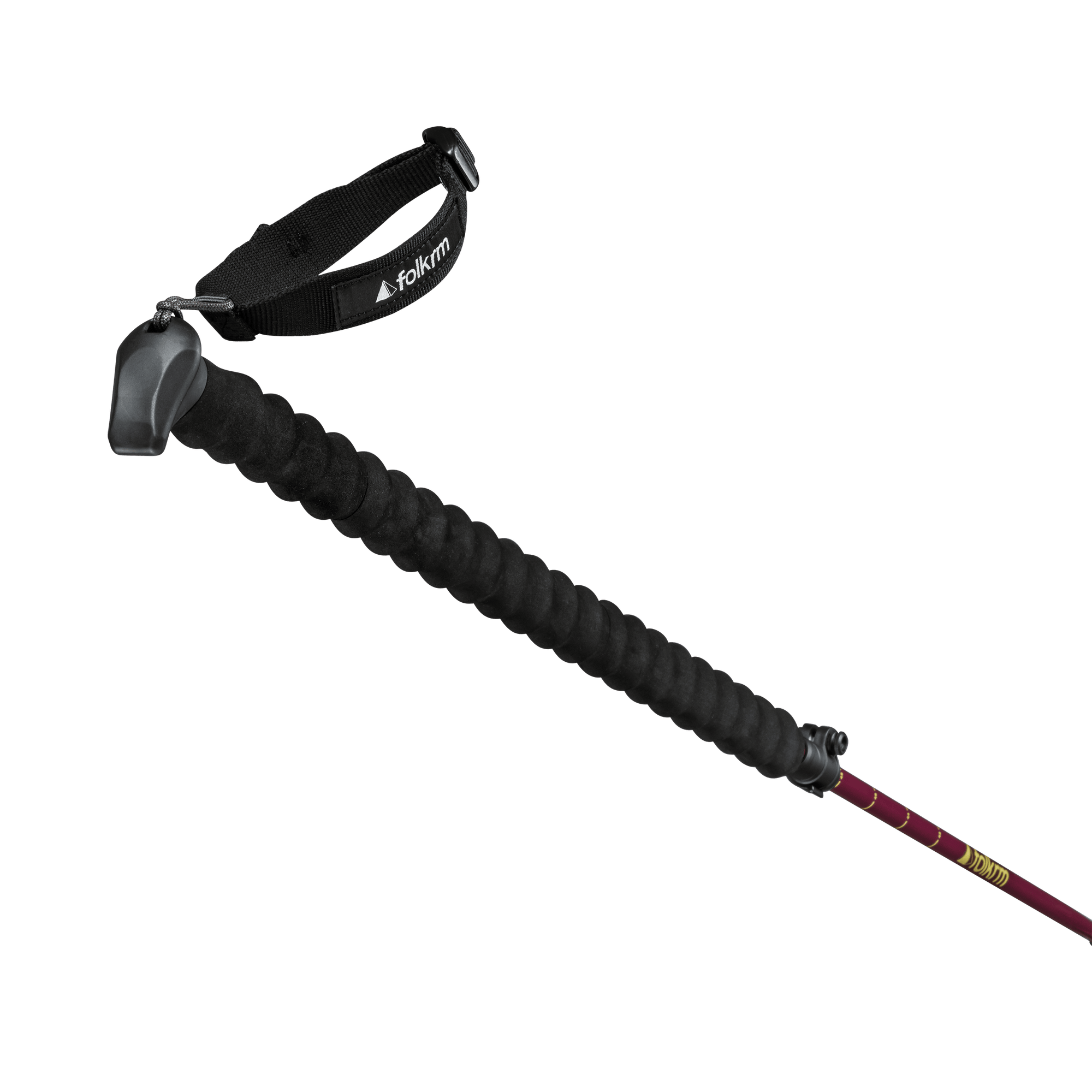 Folkrm Pahto Ski Pole Huckleberry Purple detail