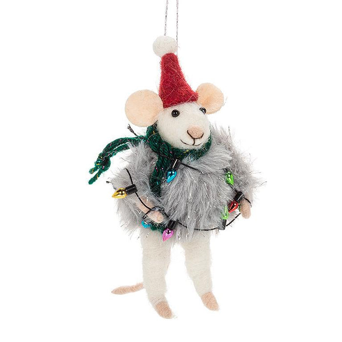 Abbott Winter Mouse Ornament (Assorted)