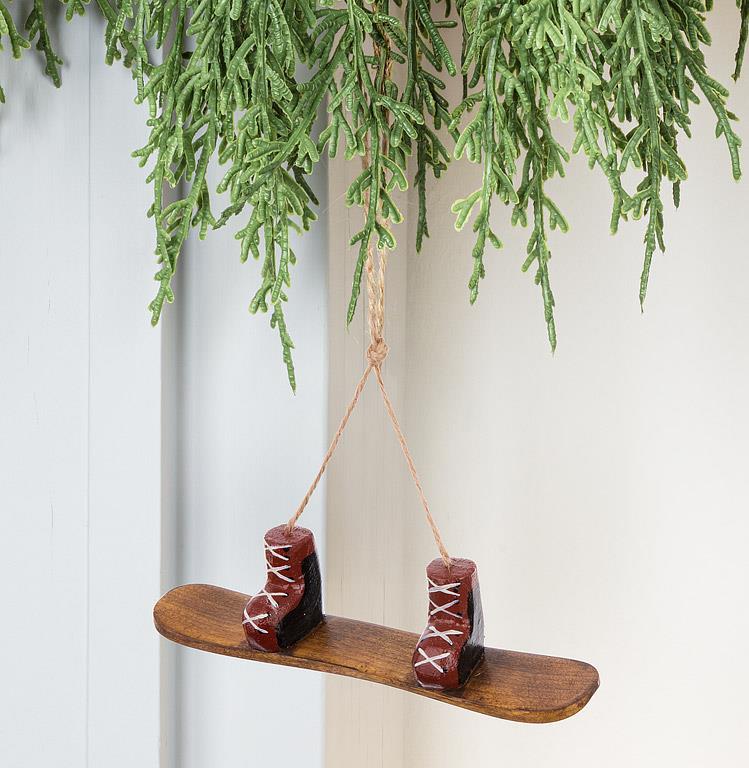 Snowboard & Boots Ornament