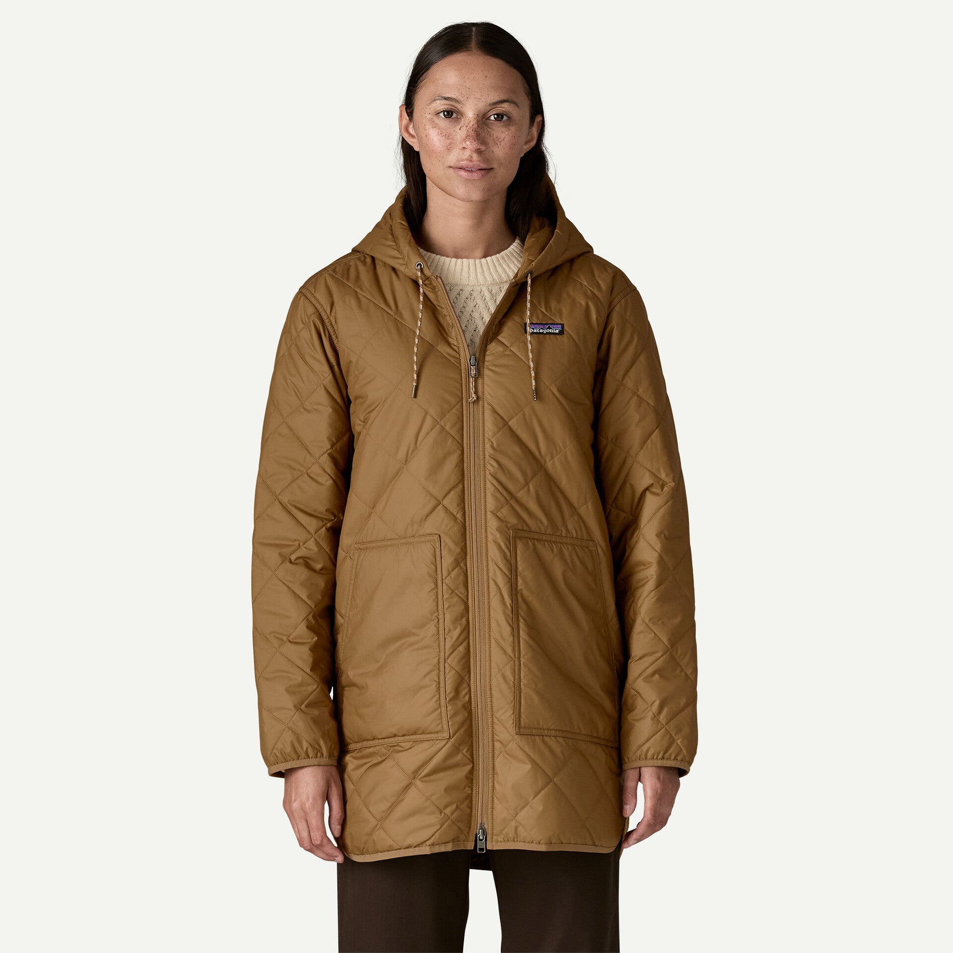 Women's Diamond Quilted Parka