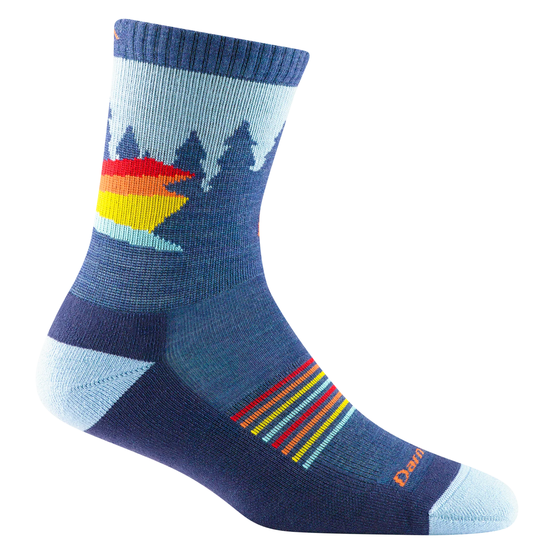 Kids Van Wild Micro Crew Lightweight Hiking Socks | 3037