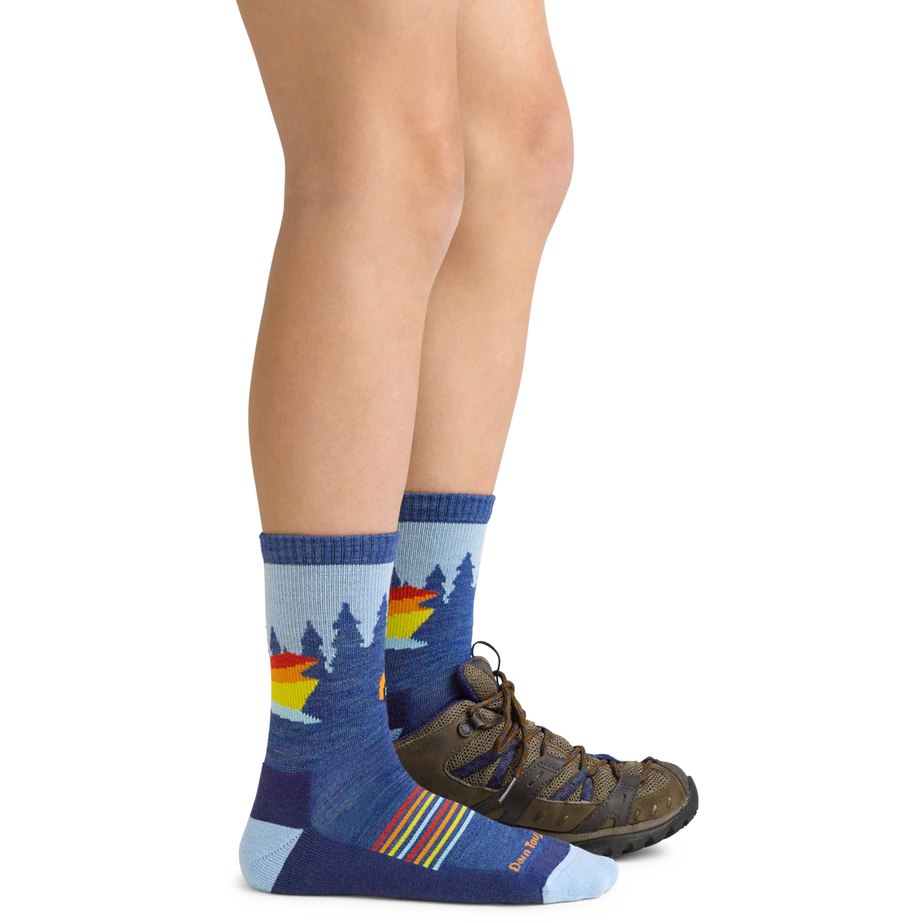 Kids Van Wild Micro Crew Lightweight Hiking Socks | 3037