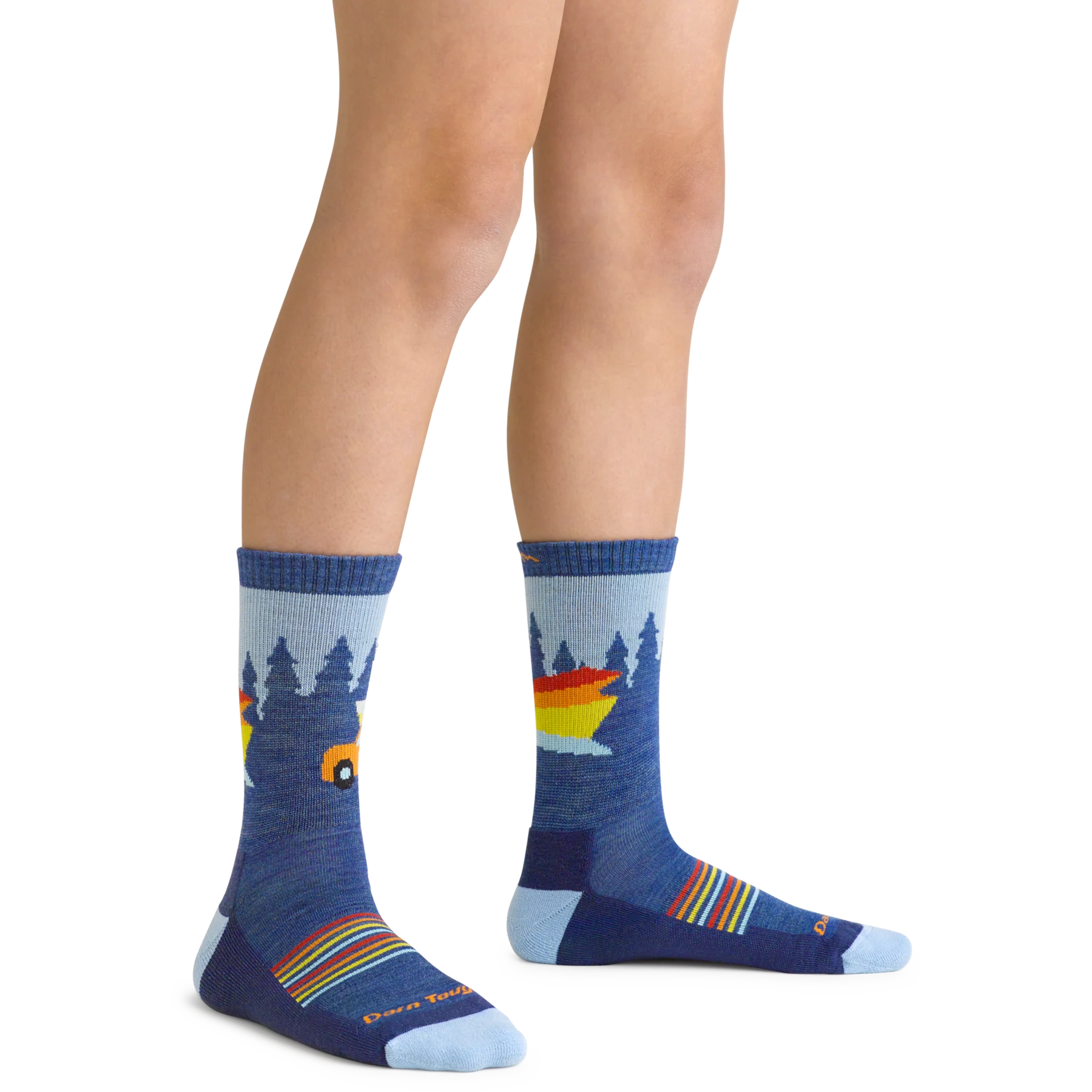 Kids Van Wild Micro Crew Lightweight Hiking Socks | 3037