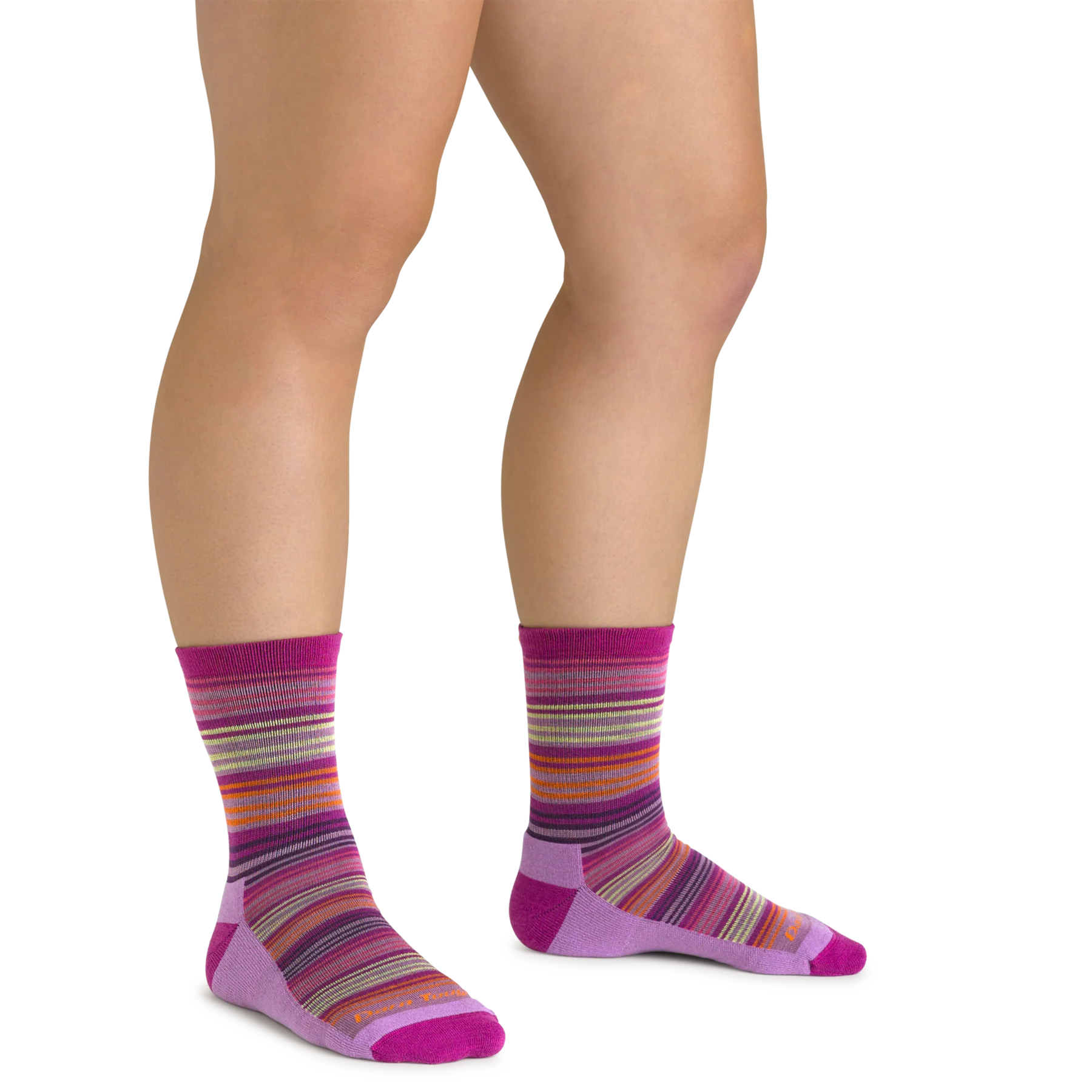 Kids Zebra Canyon Micro Crew Lightweight Hiking Socks | 3042