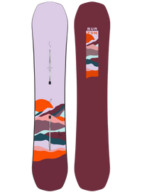 Burton Spellbinder Camber snowboard, Horizon base graphic