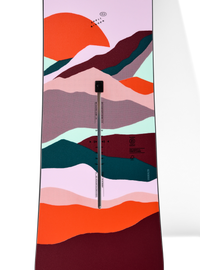 Burton Spellbinder Camber snowboard, Horizon topsheet