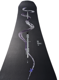 Burton Spellbinder Camber snowboard, Serpent detail