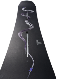 Burton Spellbinder Camber snowboard, Serpent detail