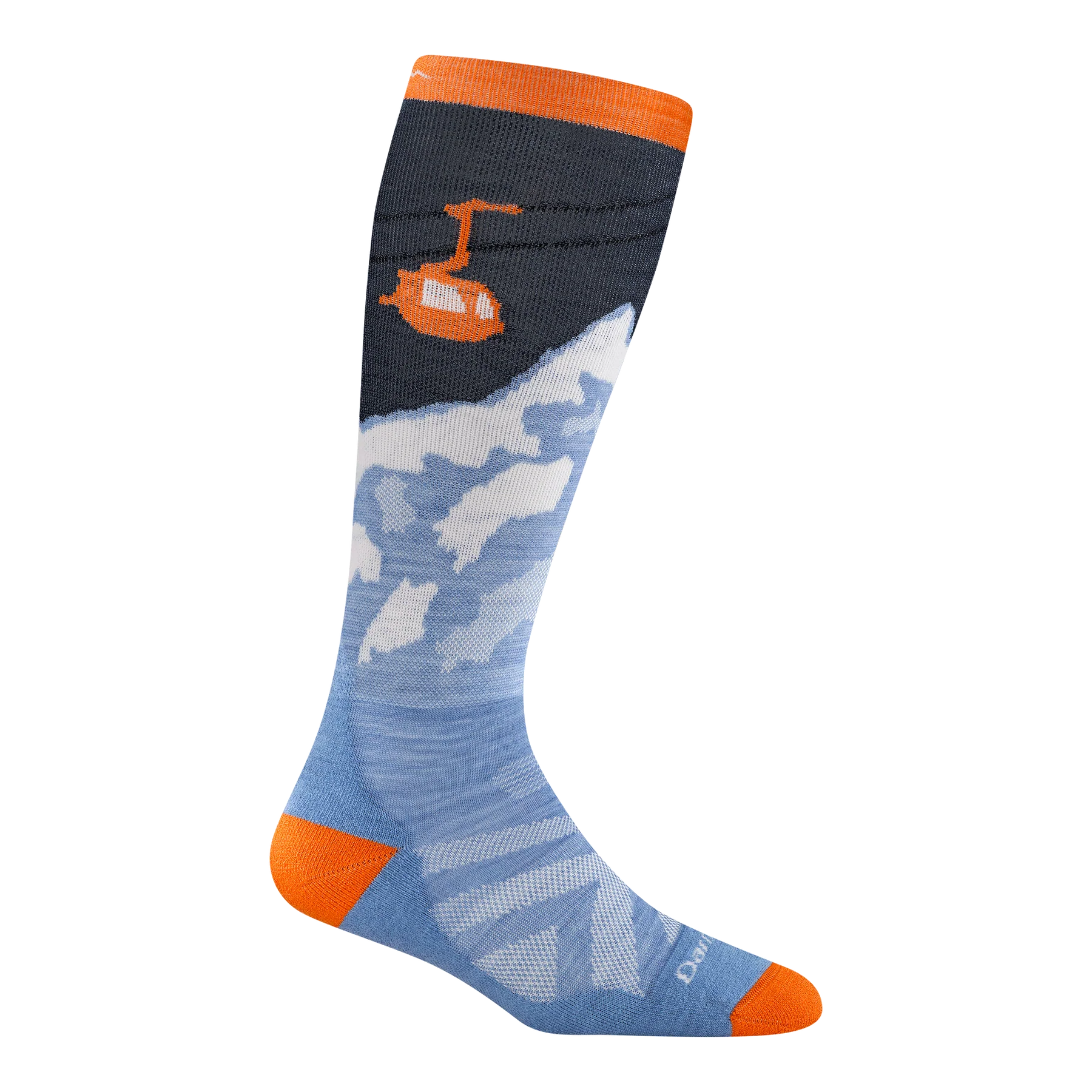 Kids Little Yeti Over-the-Calf Midweight Ski & Snowboard Socks | 3809