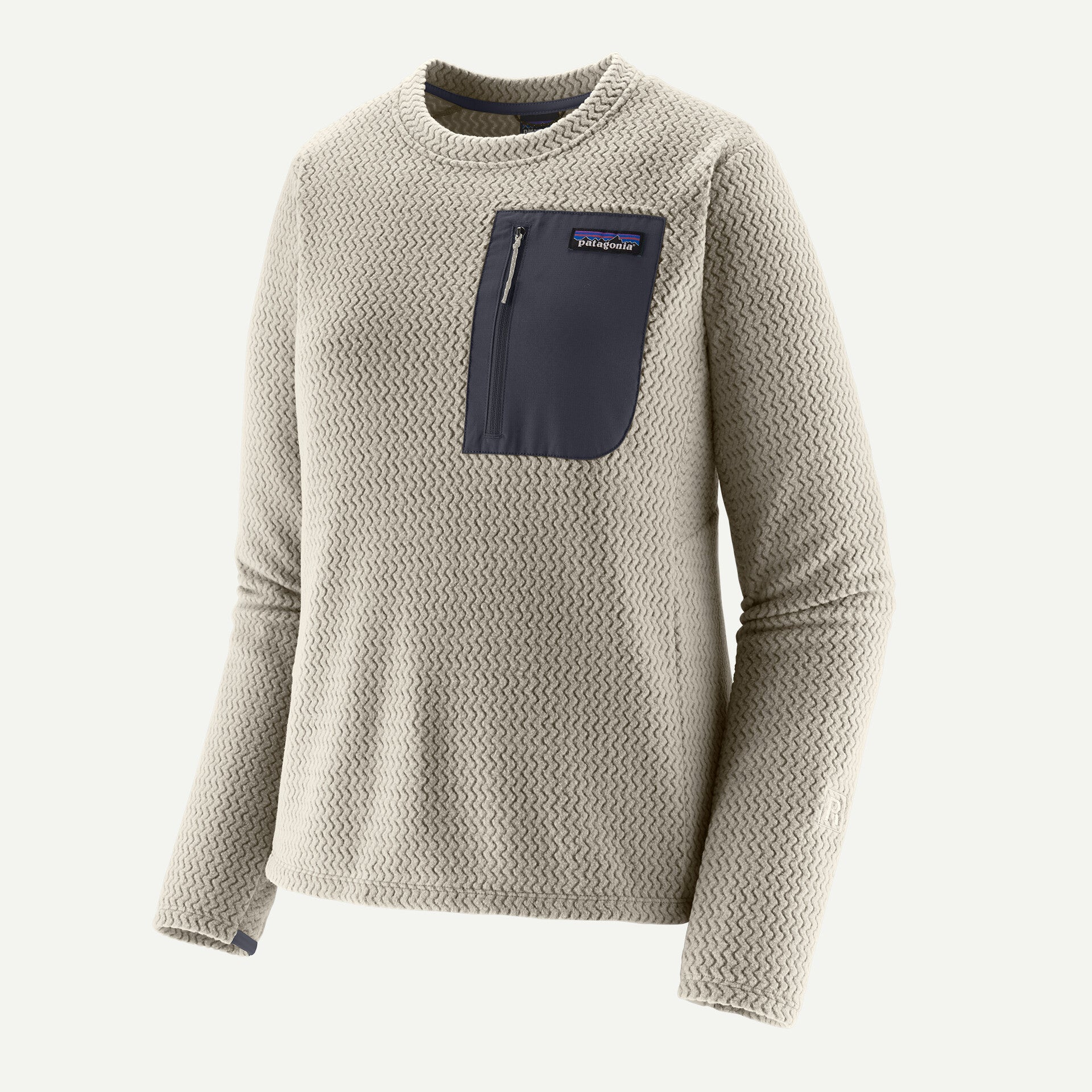 Women's R1® Air Fleece Crewneck - Birch White