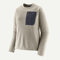 Women's R1® Air Fleece Crewneck - Birch White
