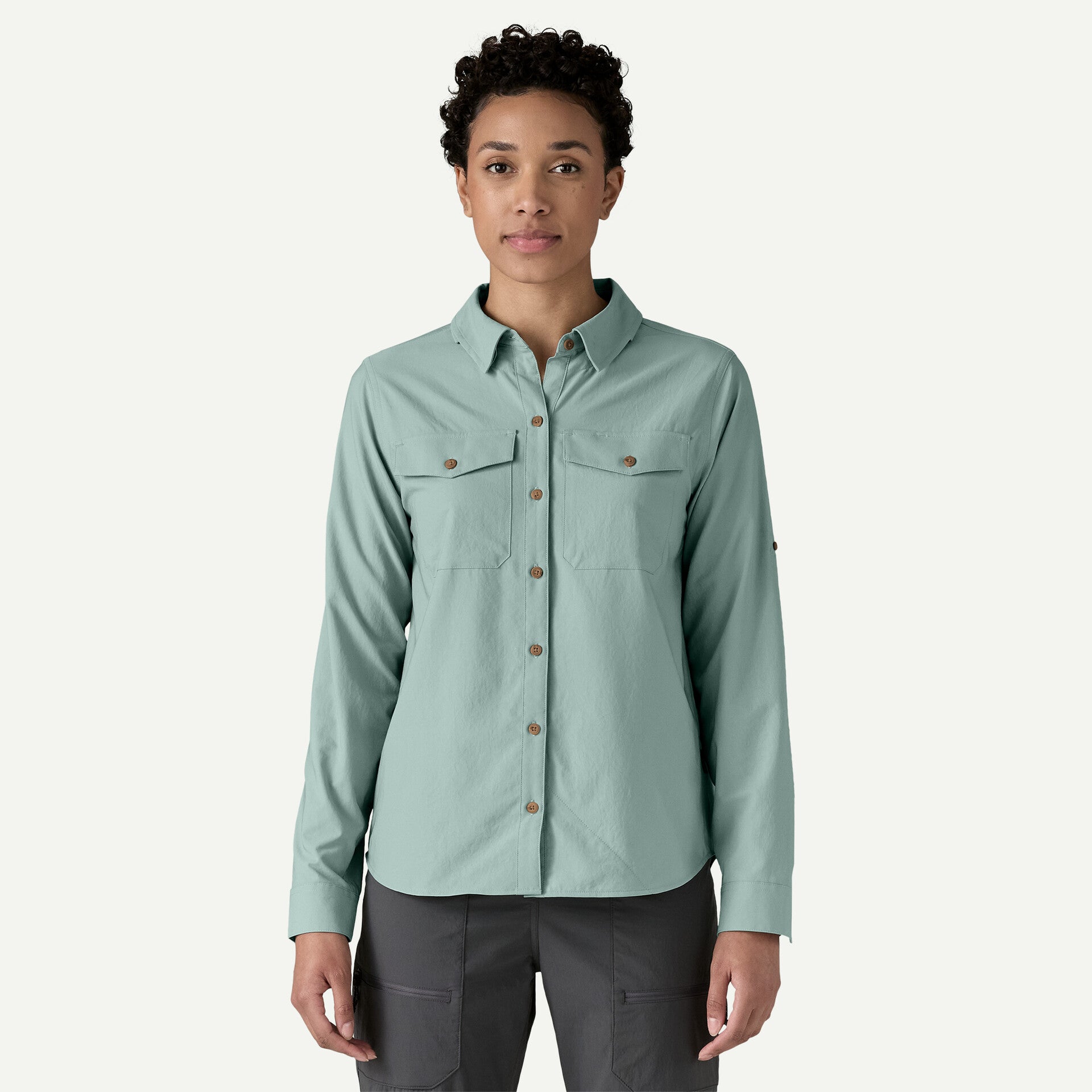 Women's Long-Sleeved Self-Guided Sun Shirt