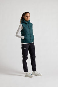 Maloja Women's LurisiaM. Alpine Puffer Vest - Mountain Pine