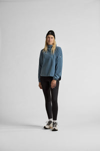 Maloja Women's RomaliaM. Mountain Fleece Shirt - Dusty Blue