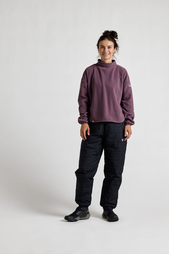 Maloja Women's RomaliaM. Mountain Fleece Shirt - Stormy Lilac