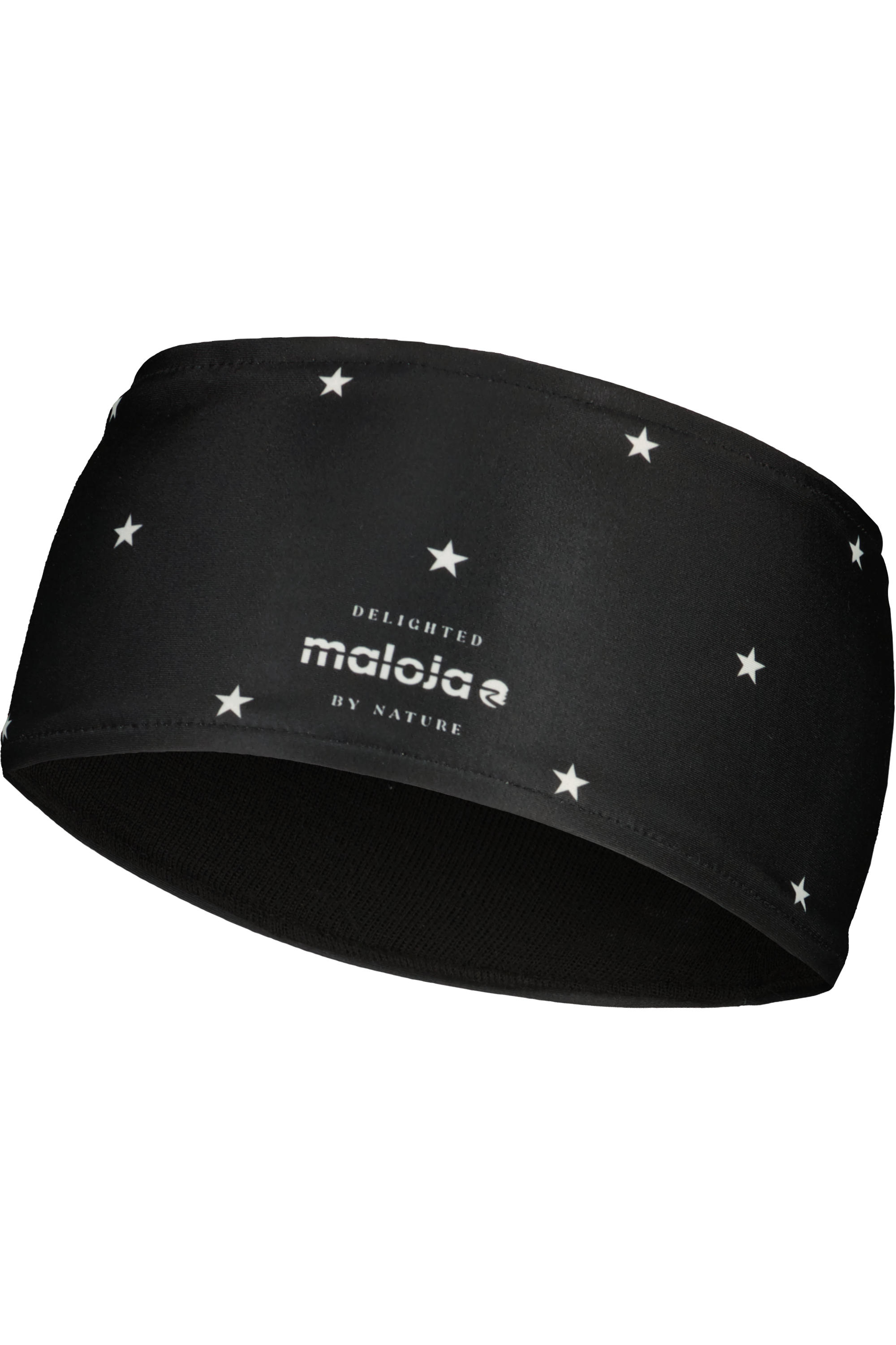 Maloja JainzenbergM. Sports Headband - Deep Black Stars