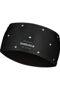 Maloja JainzenbergM. Sports Headband - Deep Black Stars