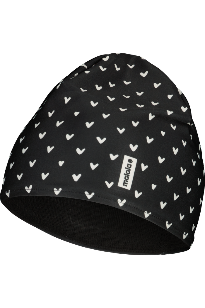 Maloja GrunbergM. Sports Beanie - Deep Black Hearts