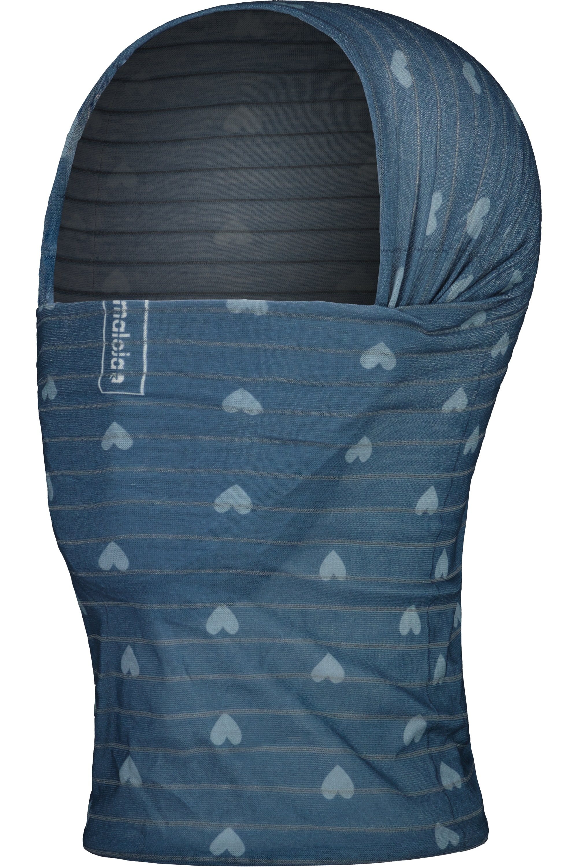 Maloja NaulavaraM. Reflective Tube - Dusty Blue Hearts