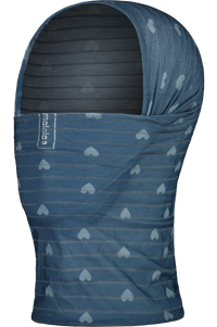 Maloja NaulavaraM. Reflective Tube - Dusty Blue Hearts