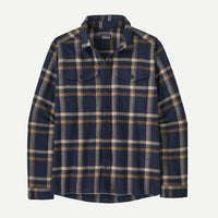 Men's Fjord Flannel Shirt - Crossing: New Navy