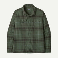 Men's Fjord Flannel Shirt - Dissolve: Treeline Green