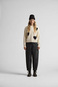 Maloja Women's CaramuloM. Knit Sweater - Shaded White, detail