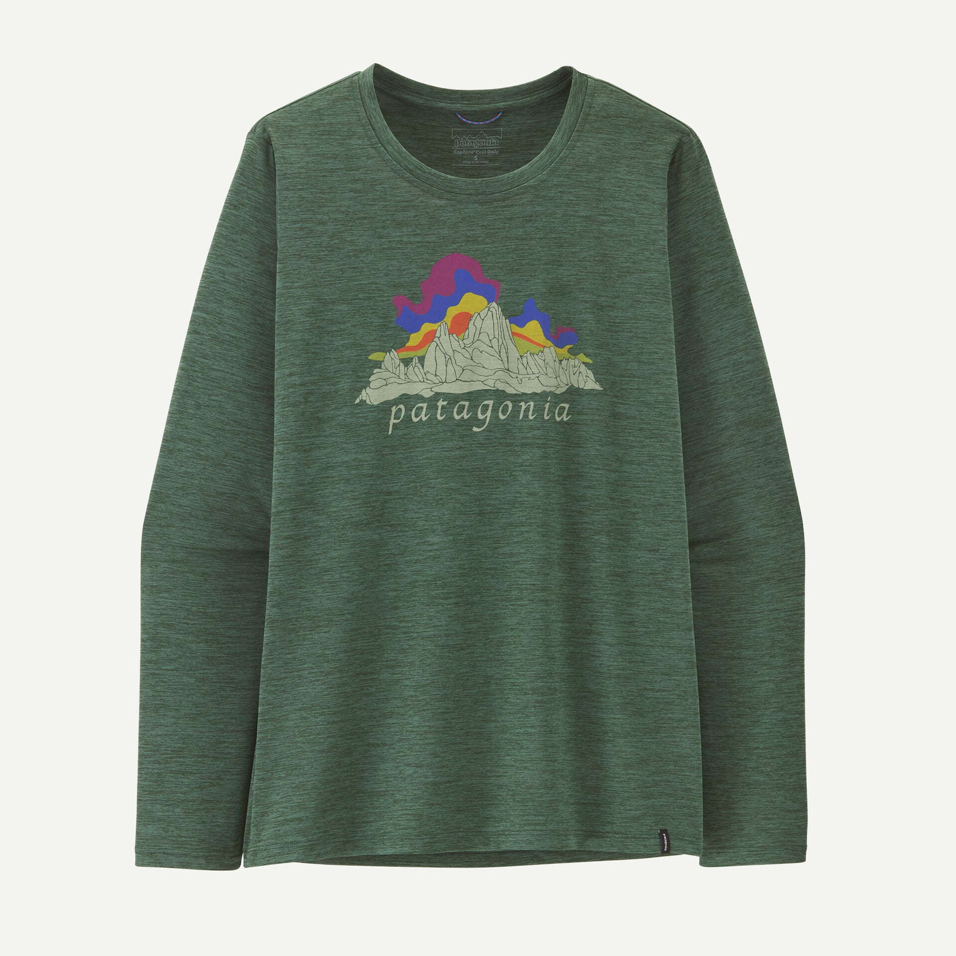 Women's Long-Sleeved Capilene® Cool Daily Shirt - Fitz Roy Nimbus