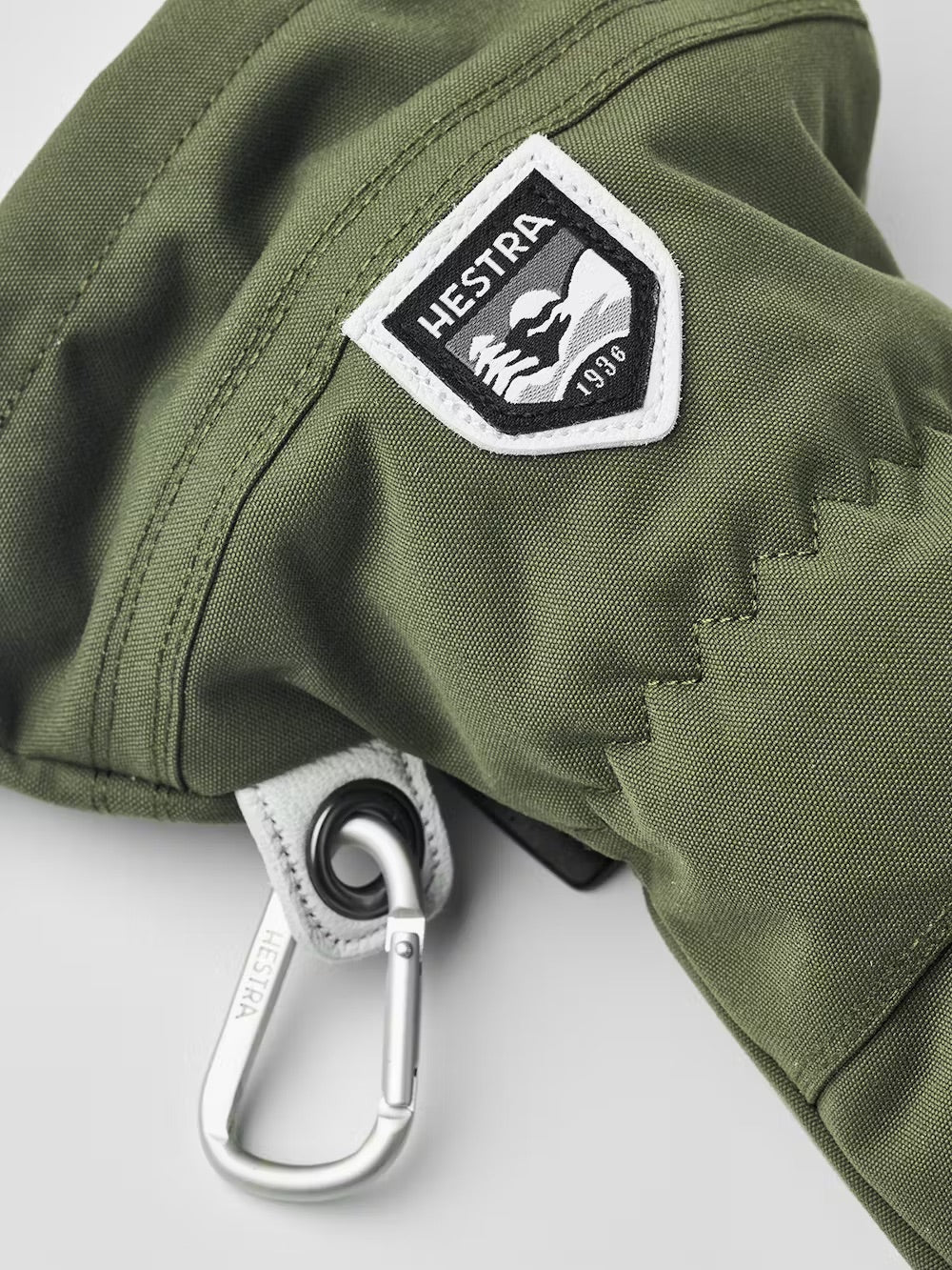 Army Leather Heli Ski Mitt