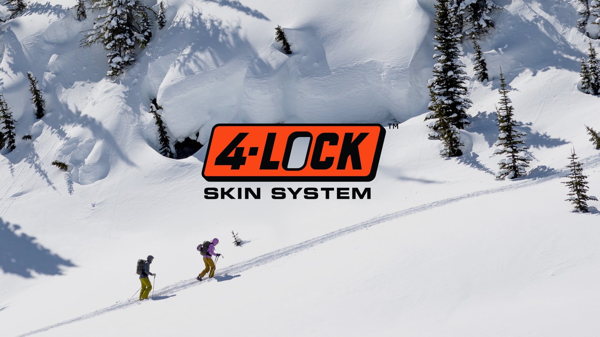 4FRNT 4-Lock skin system on the skin track