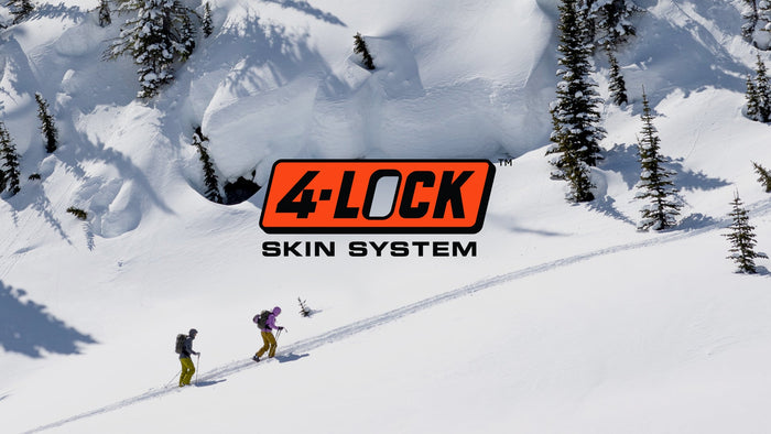 4FRNT 4-Lock skin system on the skin track