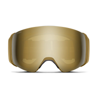 Smith 4D MAG goggle, Coyote Pow Hunter frame with ChromaPop Sun Black Gold Mirror lens