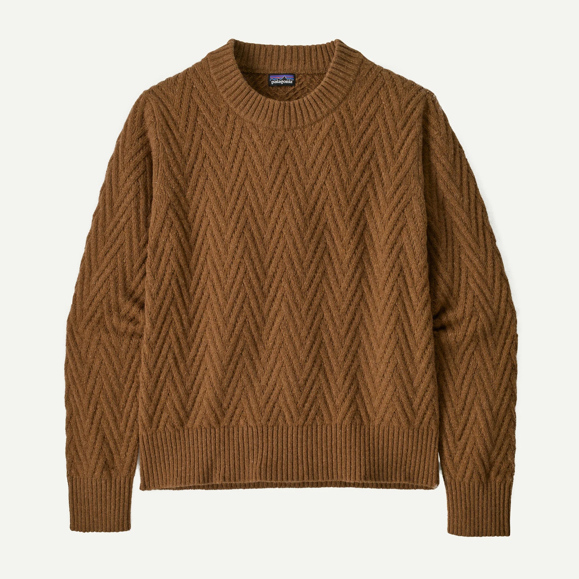 Women's Recycled Wool- Blend Crewneck Sweater