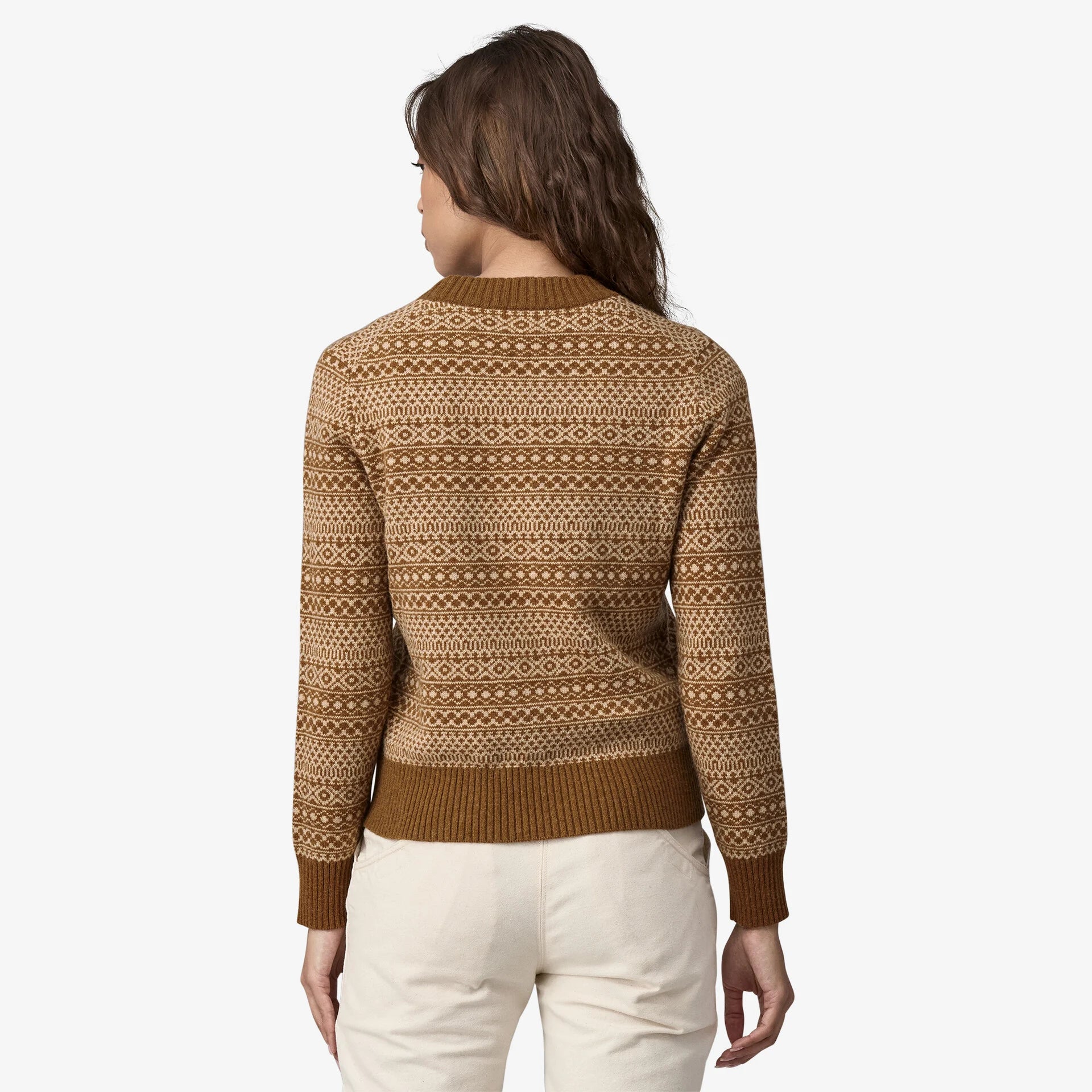 Women's Recycled Wool- Blend Crewneck Sweater