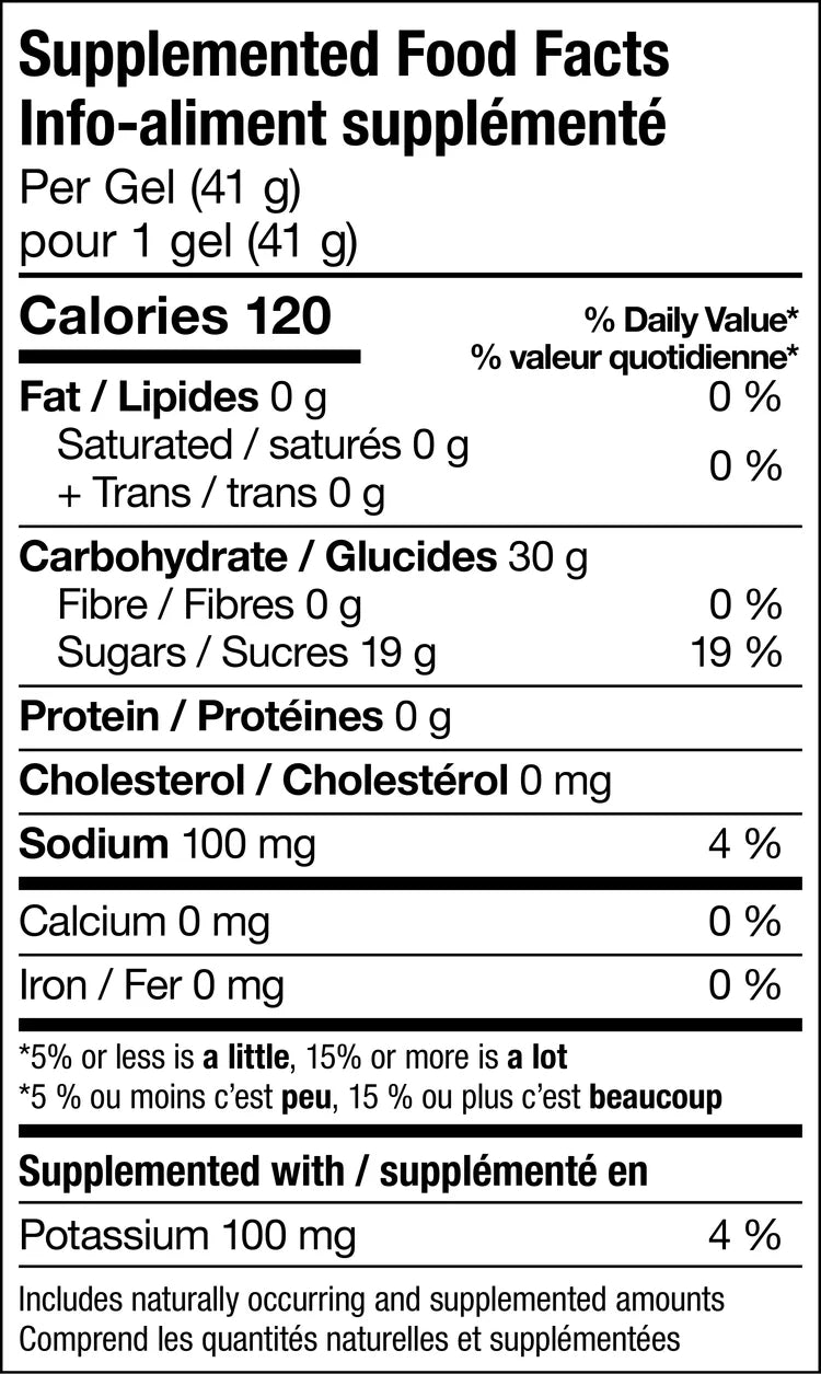 Real Fruit Energy Gel
