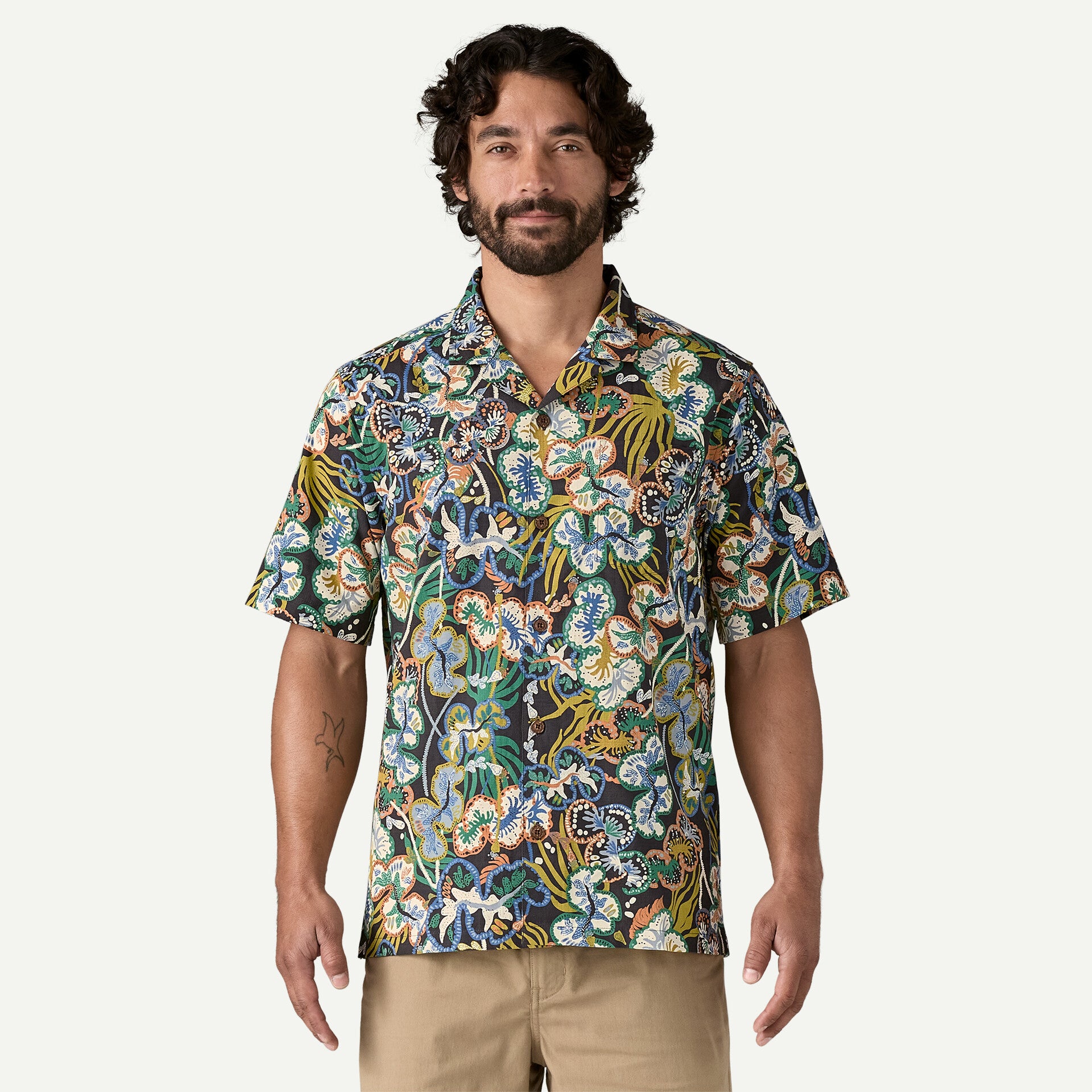 Men's Tidal Threads Camp Shirt