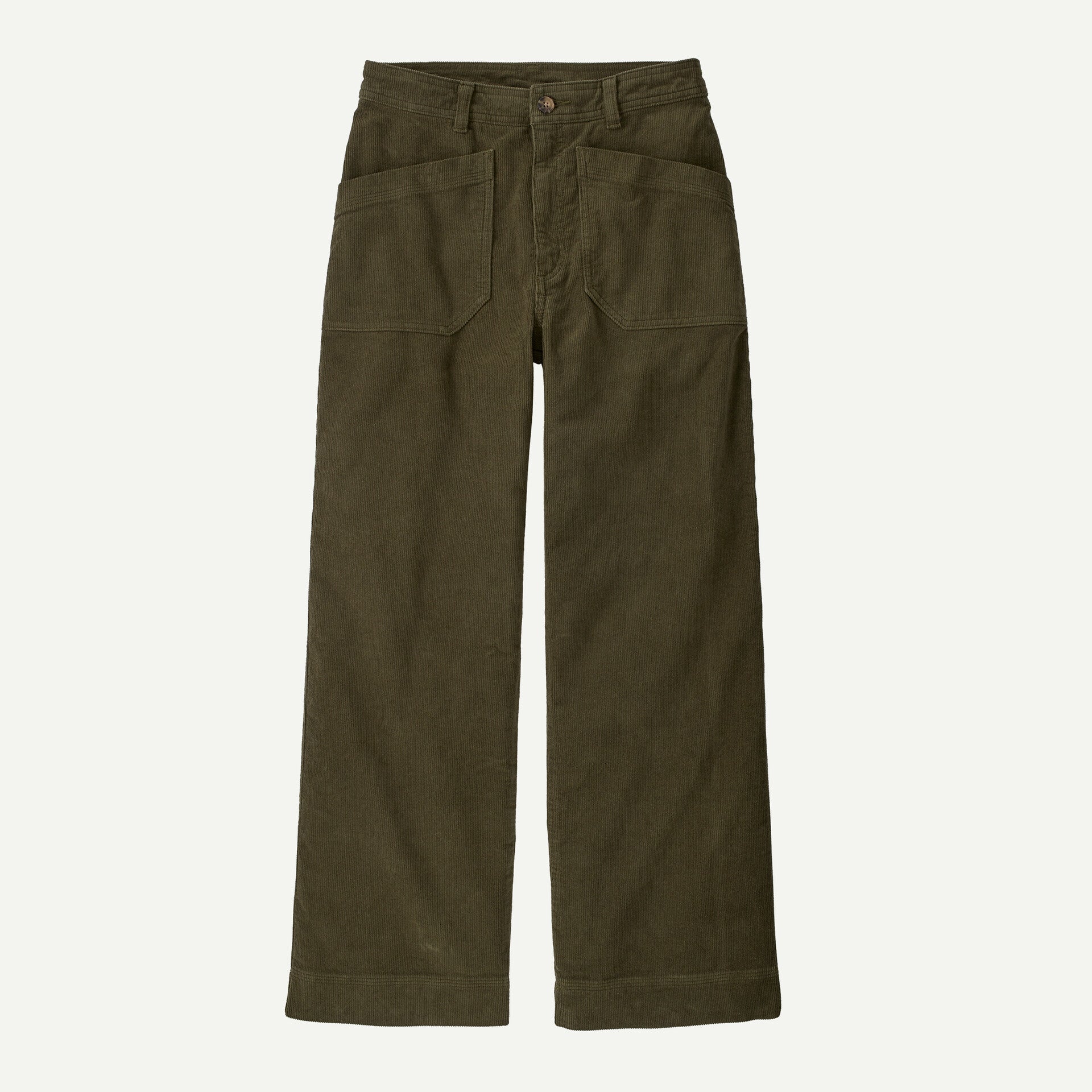 Women's Wide-Leg Corduroy Pants