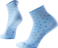 Smartwool Women's Everyday Classic Dot Ankle Socks in Serene Blue