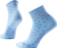 Smartwool Women's Everyday Classic Dot Ankle Socks in Serene Blue