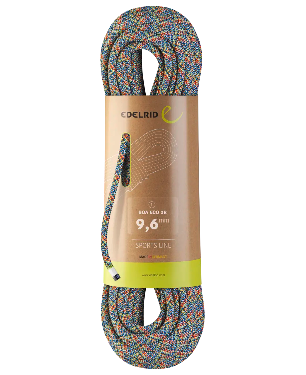 Wadding Rope Edelrid | Boa Eco 2R 9.6mm Rope | Mt. Waddington Outdoors
